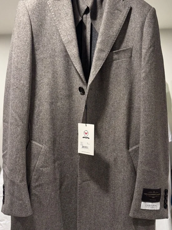 Cardinal Wool Overcoat - Picture 7 of 8